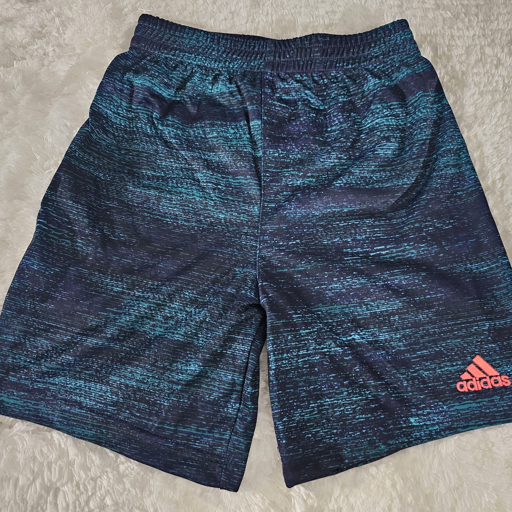 Adidas Blue Athletic Performance Shorts